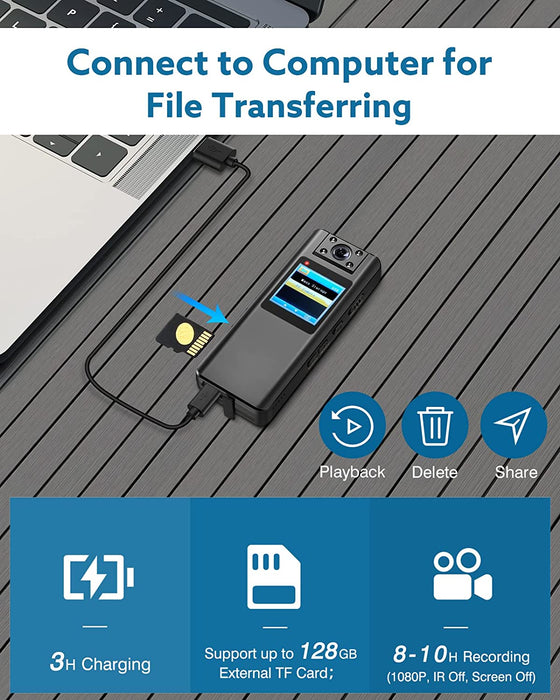 BOBLOV X1 64GB Body Camera - BodyCamera.co.uk
