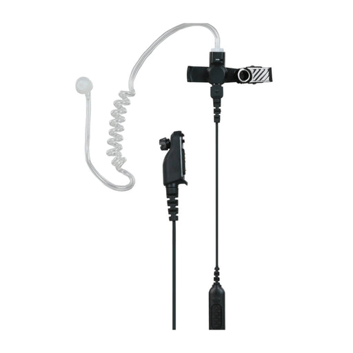Hytera EAN30-P Earpiece with in-line MIC PTT & Transparent Acoustic Tube for AP5/BP5 Series - BodyCamera.co.uk